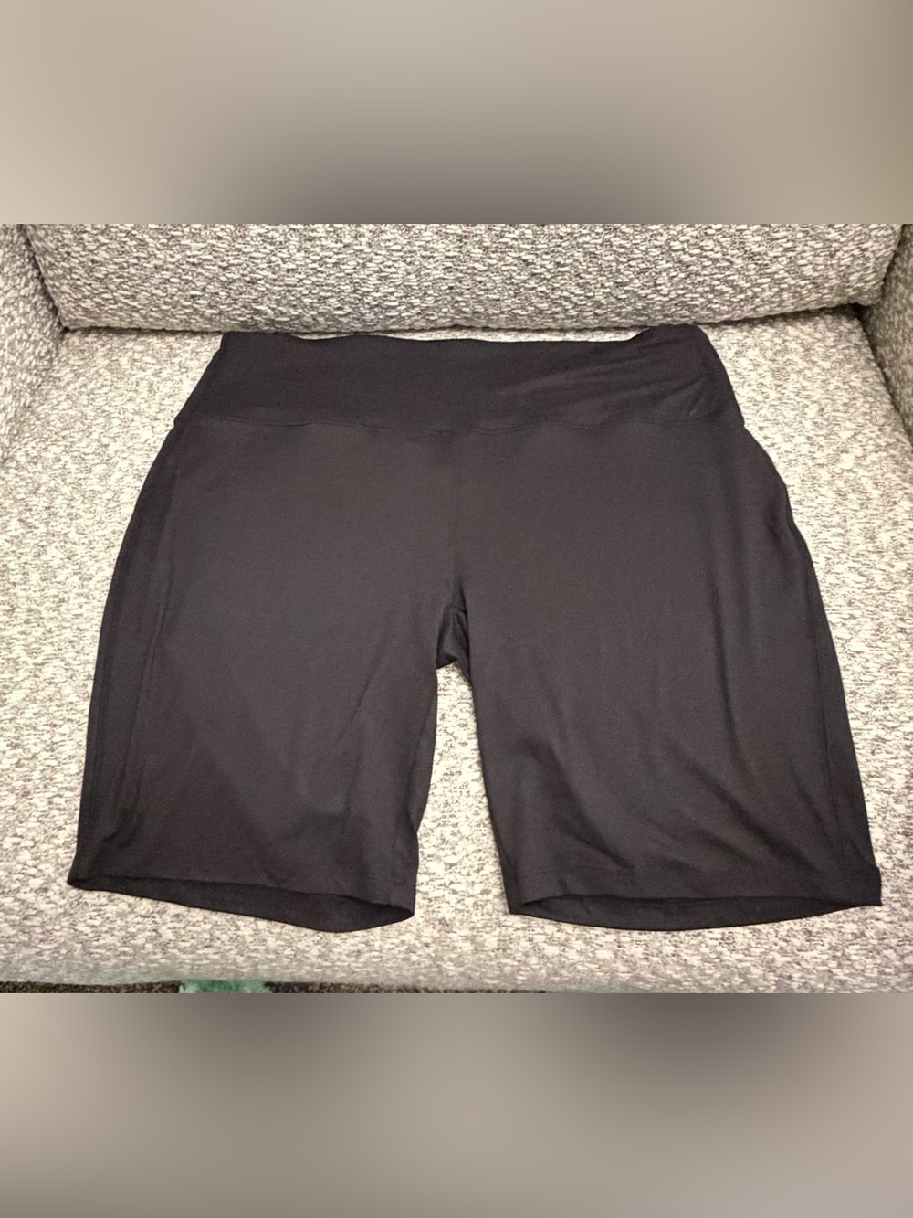 Zenana Outfitters Black High-Waist Bike Shorts